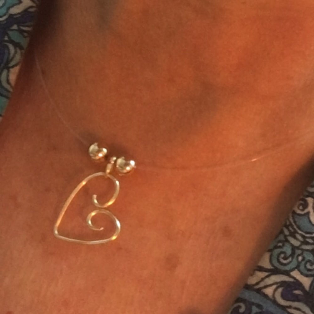 Invisible choker gold filled 16 to 20 inch neck.